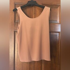 Women's Sleeveless Blush Pink Top